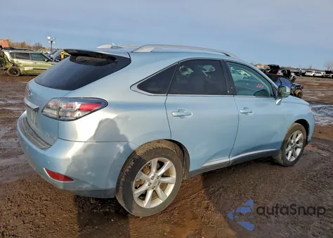 2010 Lexus Rx 350 из США, поврежденный, VIN 2T2BK1BA2AC012796